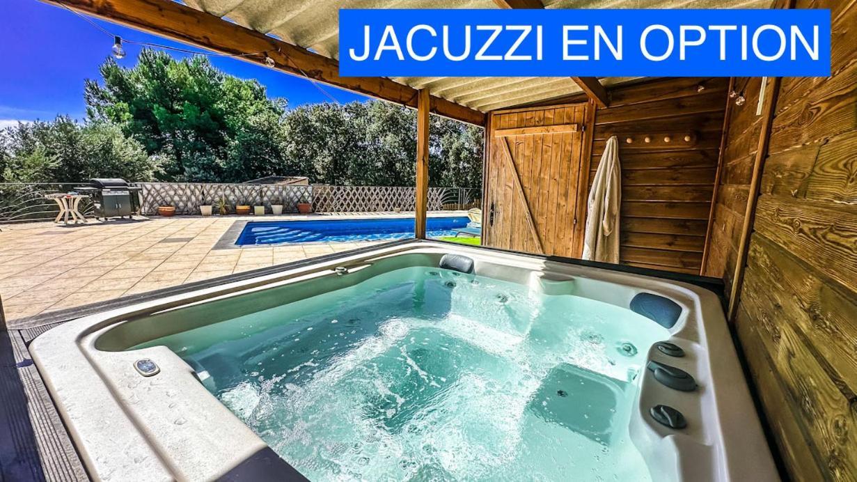 Appart Independent Garden Pool & Spa Sussargues Zewnętrze zdjęcie